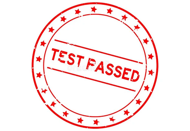 Test Passed
