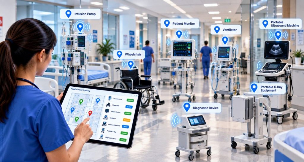 Hospital Asset Tracking in Action